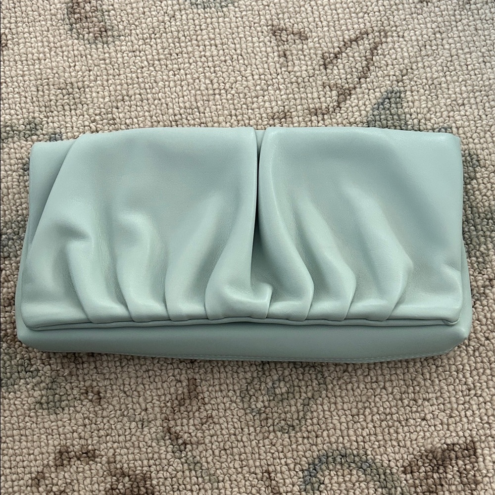 Express Clutch New with Tag Mint Green So Soft!